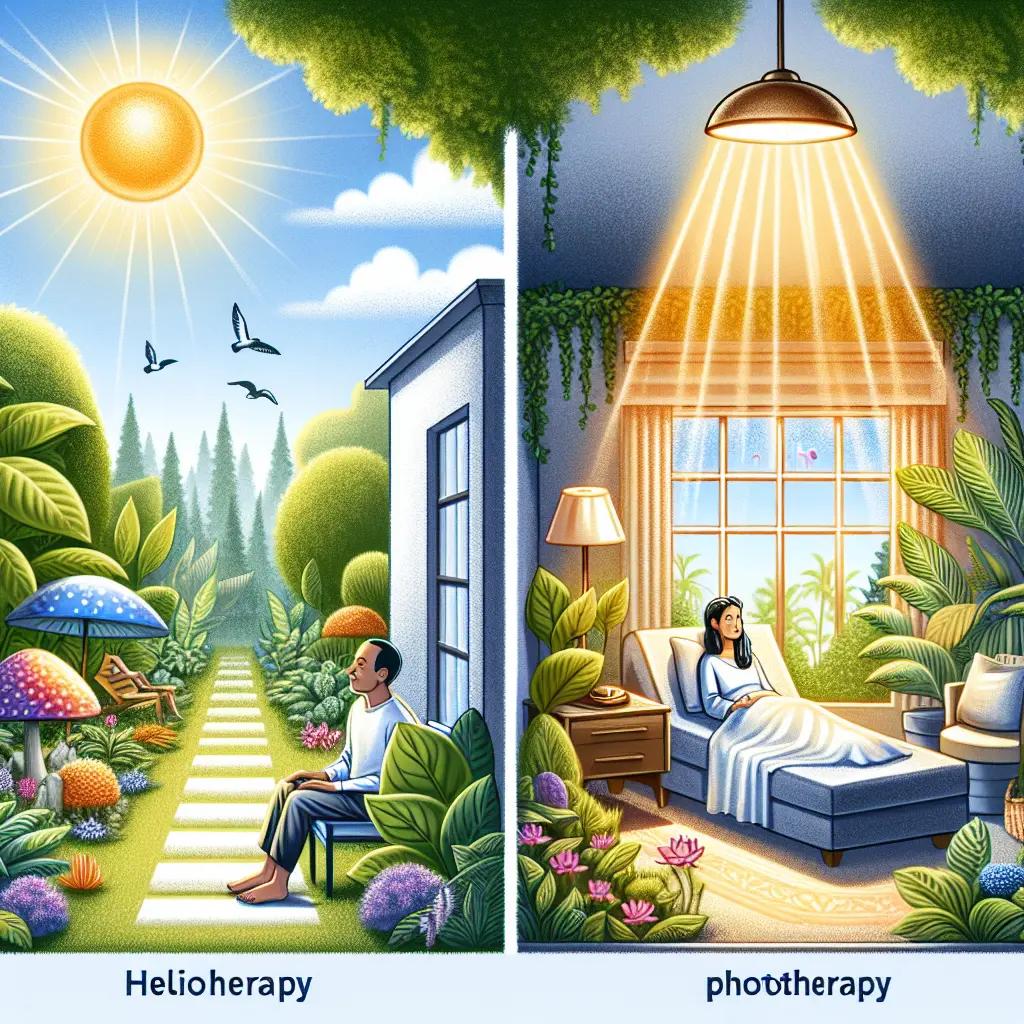 Light Therapy: An Overview of Phototherapy and Heliotherapy